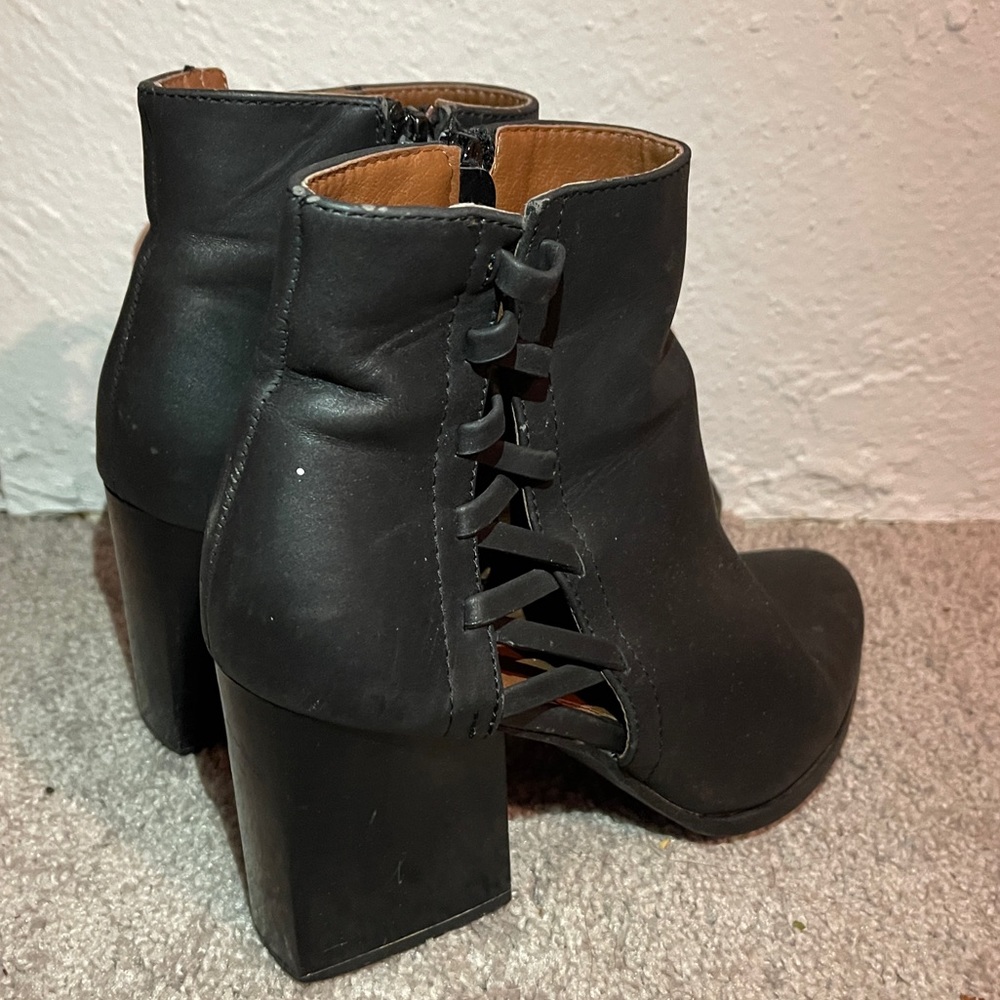 Closed toed booties